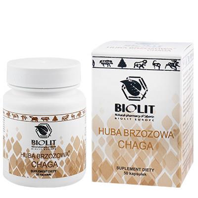 Biolit Huba brzozowa - Czaga 50 k antyoksydant