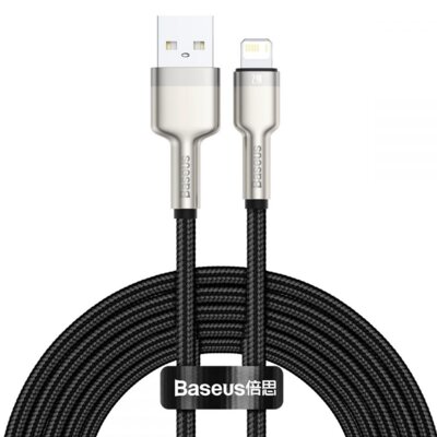 Baseus kabel Cafule do iPhone 2.4A 200CM czarny