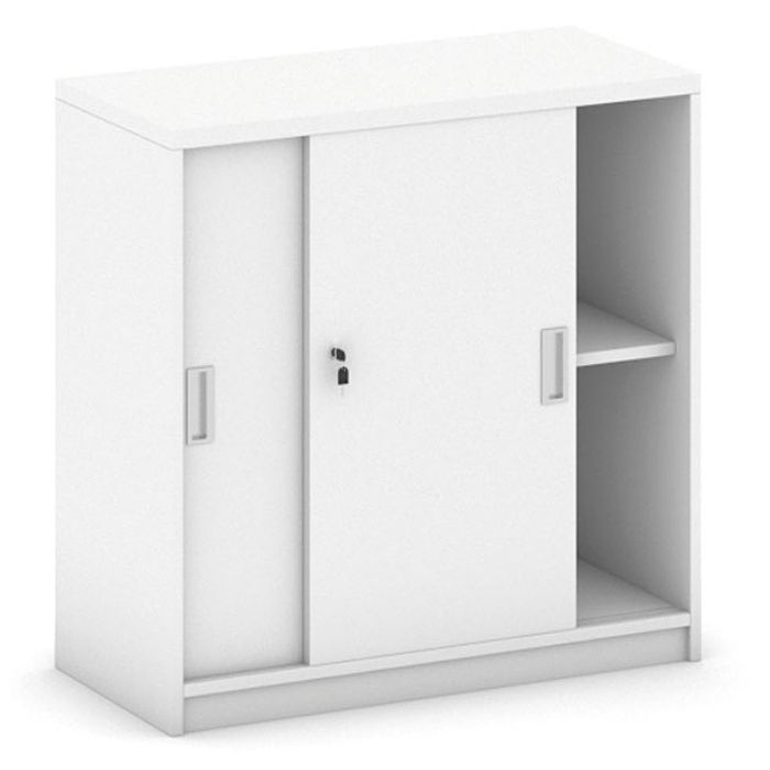 B2B Partner Szafka przesuwna Mirelli A+, 800x400x800 mm, biały 437439