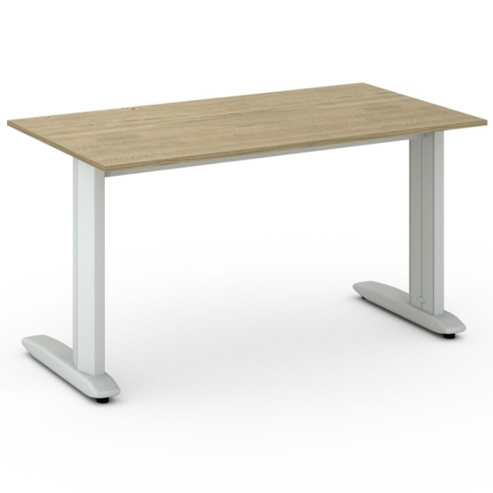 B2B Partner Biurko Flexible 1600 x 800 mm, dąb naturalny 468262