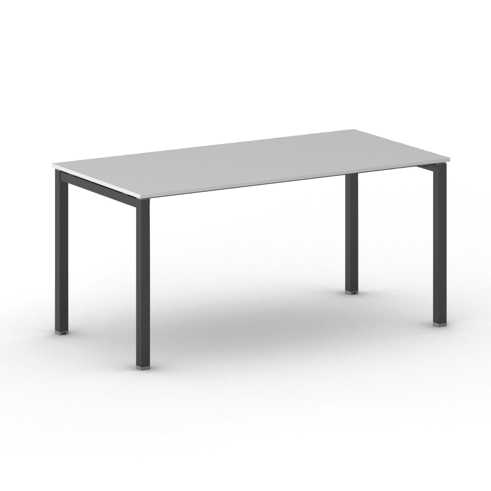 B2B Partner Stół Square 1600 x 800 x 750 mm, szary 499447