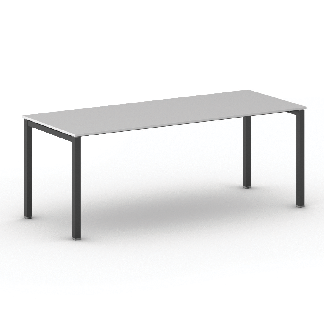 B2B Partner Stół Square 2000 x 800 x 750 mm, szary 499463
