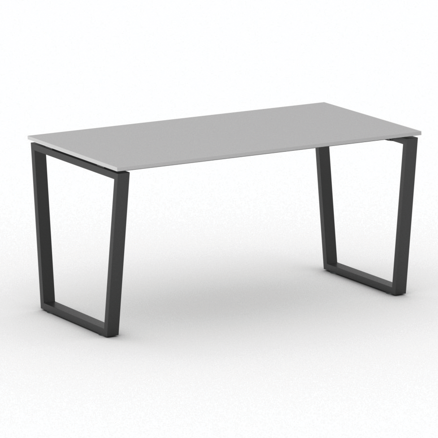 B2B Partner Stół konferencyjny IMPRESS 1600 x 800 x 750 mm, szary 499415