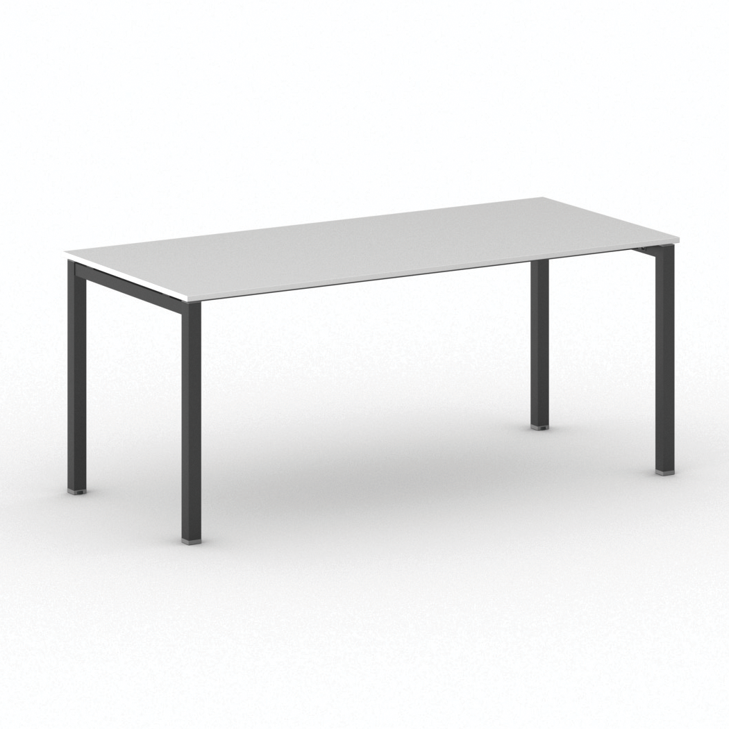 B2B Partner Stół Square 1800 x 800 x 750 mm, biały 499454