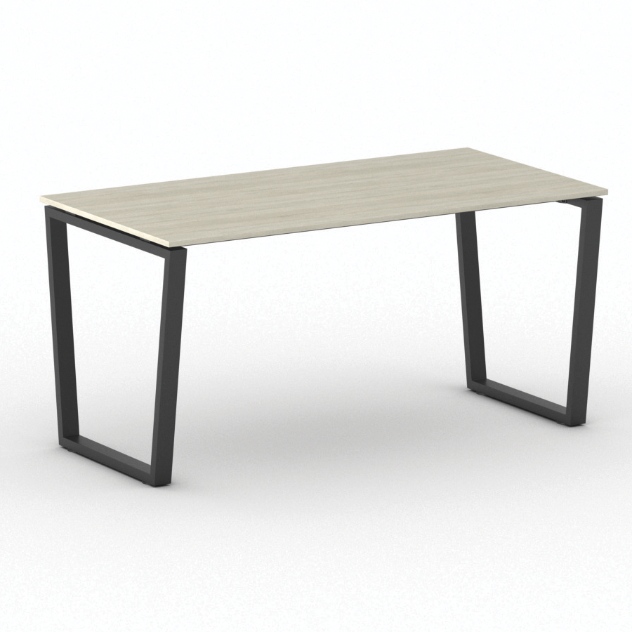 B2B Partner Stół konferencyjny IMPRESS 1600 x 800 x 750 mm, dąb naturalny 499547