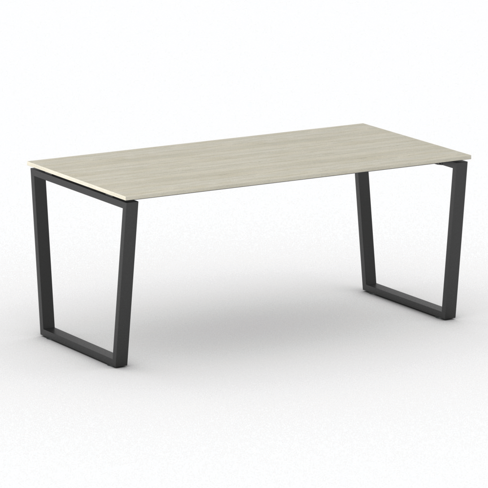 B2B Partner Stół konferencyjny IMPRESS 1800 x 900 x 750 mm, dąb naturalny 499548