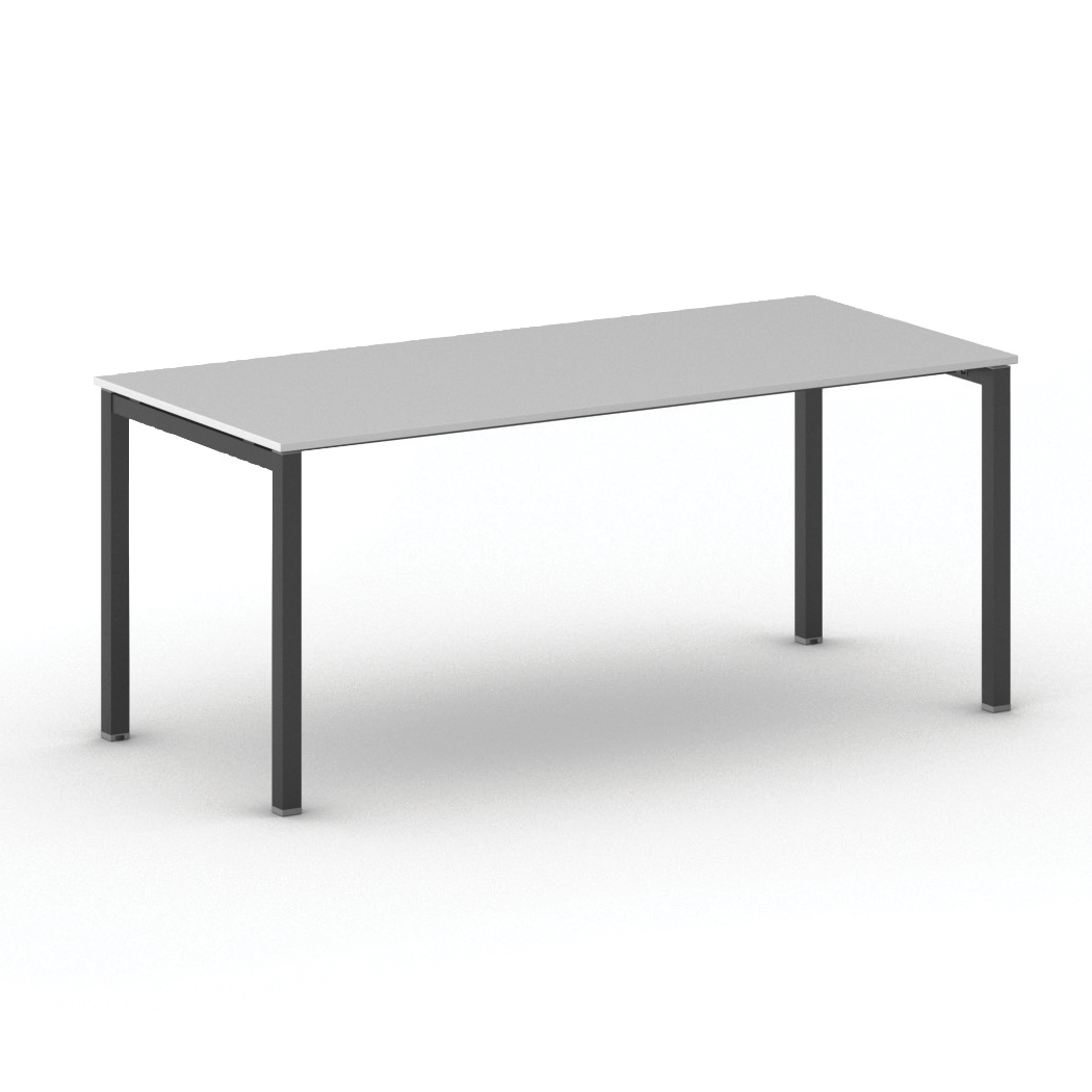 B2B Partner Stół Square 1800 x 800 x 750 mm, szary 499455