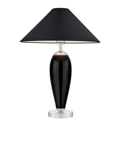 Kaspa : Lampa stołowa Rea - czarna (40602102)