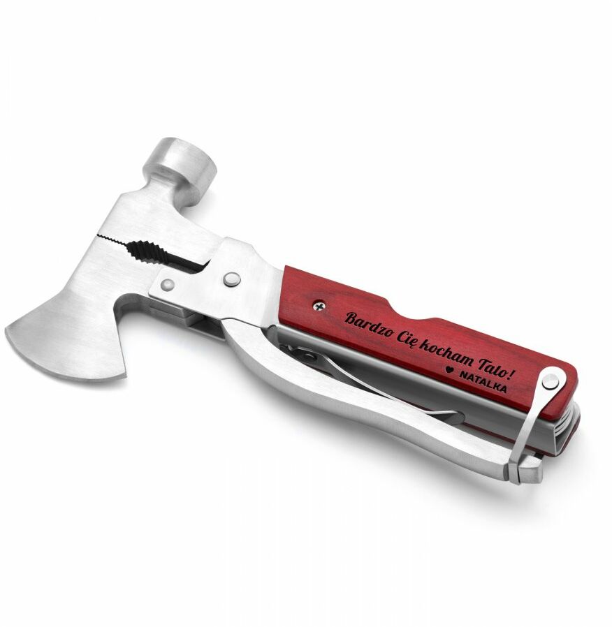 Zdjęcia - Nóż / multitool Narzędzie wielofunkcyjne multitool z grawerem dla taty