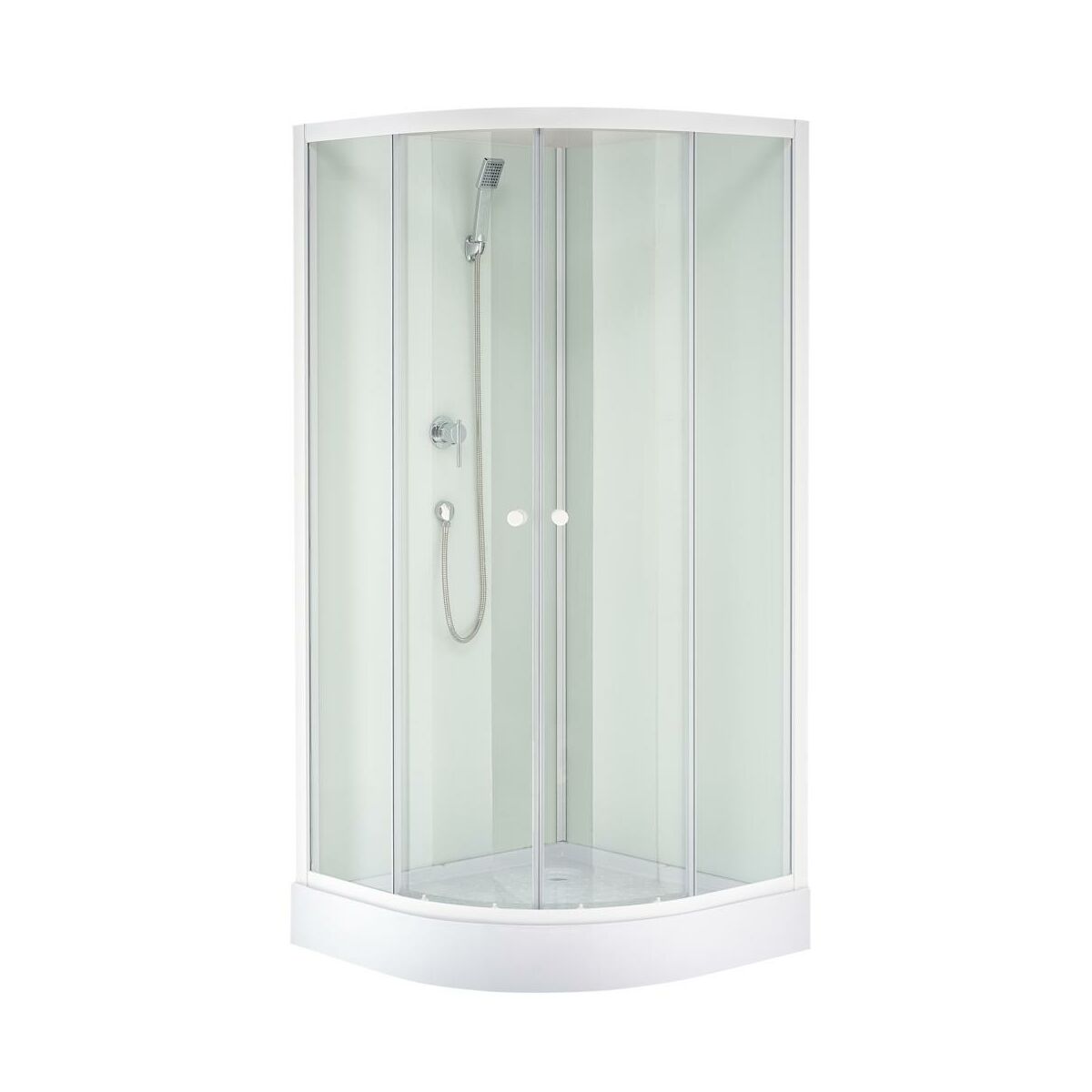 Kabina prysznicowa 80 x 80 cm Smart White Ckr 5905481580117