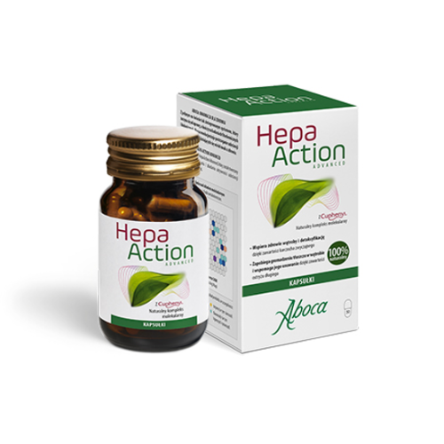 Hepa Action Advanced, suplement diety, 30 kapsułek |  od 119,99 zł! 3676421