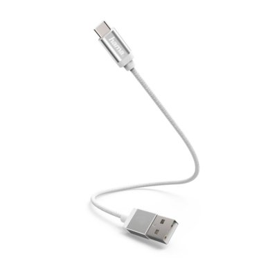 Hama Kabel USB Typ-C USB 0.2 m Biały