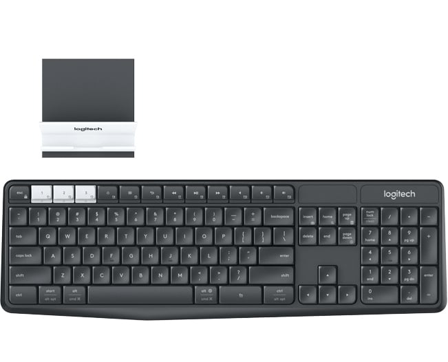 Logitech K375s Multi-Device Wireless Keyboard and Stand Combo 920-008168