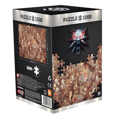 Opinie o Wiedźmin: Birthday puzzle 1000 elementów