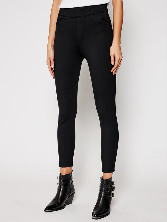 SPANX Spodnie materiałowe The Perfect 20251R Czarny Skinny Fit