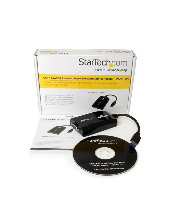 StarTech Adapter AV USB 3.0 na VGA USB32VGAPRO Darmowa dostawa! USB32VGAPRO