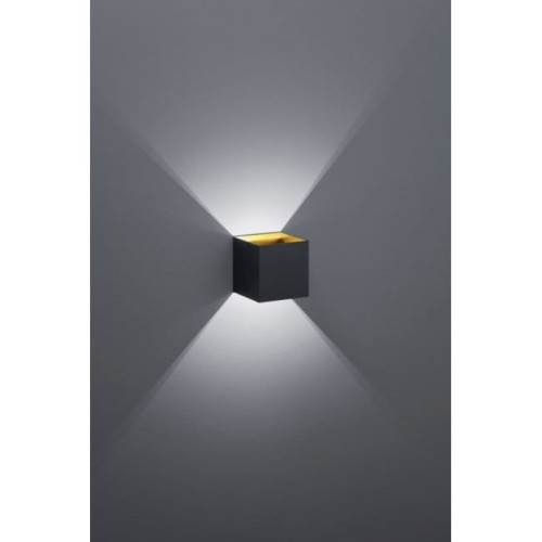 Trio T R I O Kinkiet LOUIS LED czarny mat 223310132