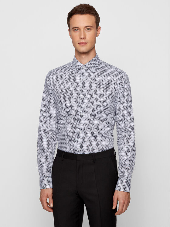 Boss Koszula Jango 50446043 Kolorowy Slim Fit