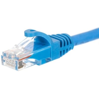 Patchcord RJ45 kat. 6 Utp, 0,5m niebieski