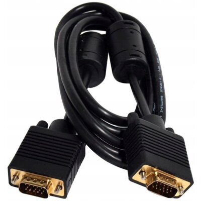 Art Kabel 15M/15M SVGA monitorowy 5M Ferryt (KABSVGA M/M 5M AL-OEM-3)