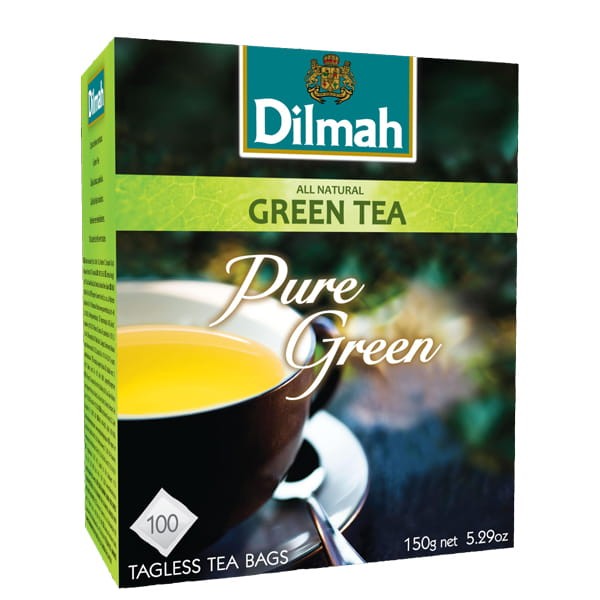 Dilmah PURE GREEN | | ZIEL. HERBATA | 150 G | 100 T. EKSP. BEZ ET.