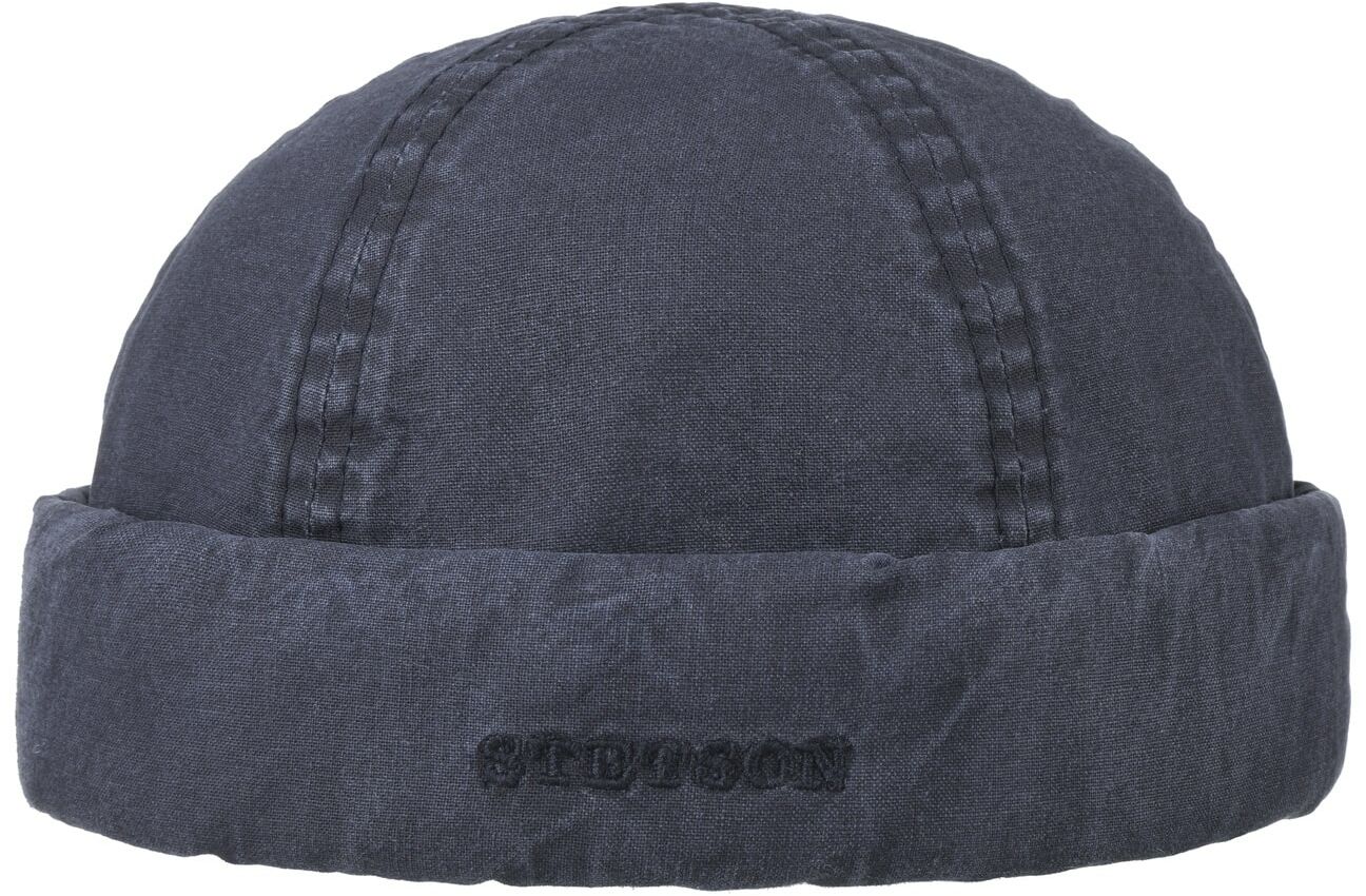 Czapka Dokerka Delave Organic Cotton by Stetson, ciemnoniebieski, M (56-57 cm)