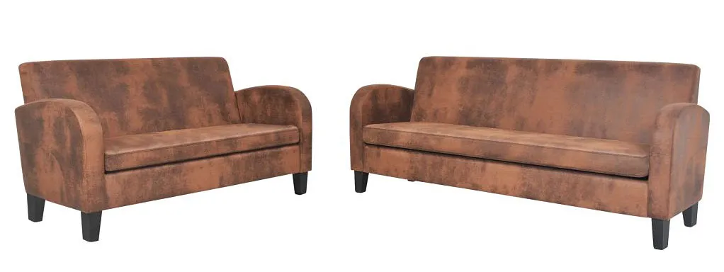 Brązowy industrialny zestaw wypoczynkowy T7-Z15