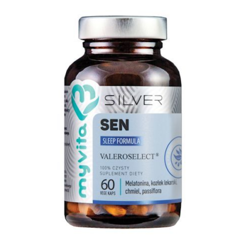 MYVITA Sen Pro Complex Suplement Diety 60 Kapsułek - MyVita Silver