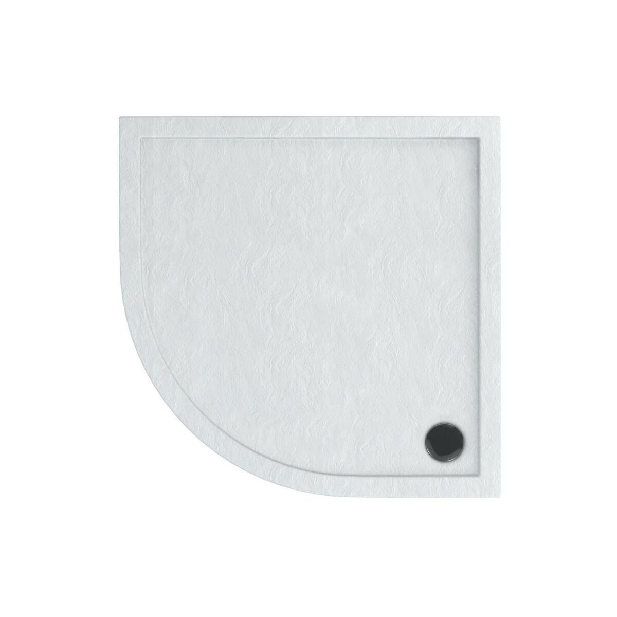 Brodzik do kabiny prysznicowej płaski Ipsilon 80 X 80 Sensea