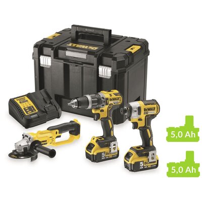 DeWALT Zestaw narzędzi DCK383P2T-QW DCK383P2T-QW