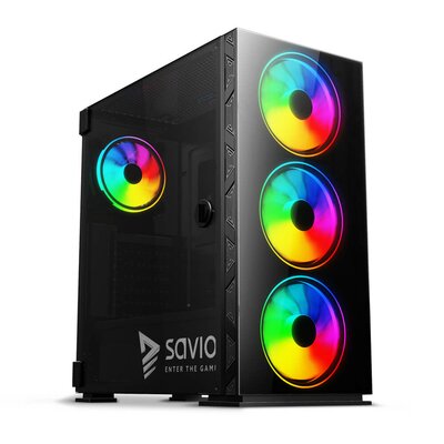 ModeCom SAVIO OBUDOWA PC X1 ARGB GLASS SAVGC-PRIMEX1