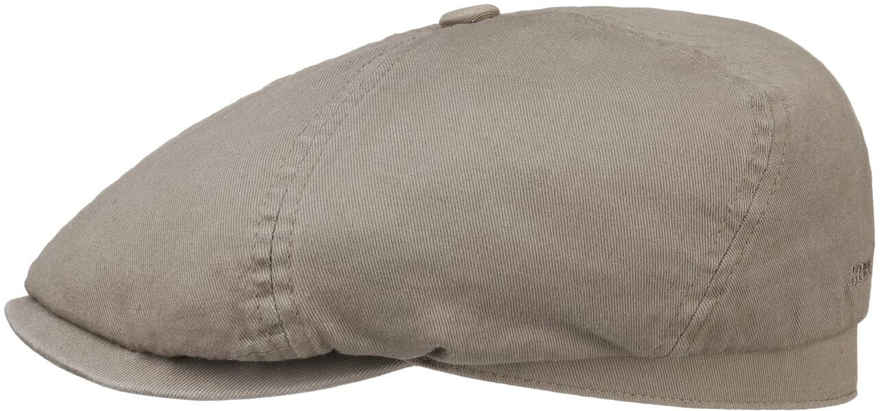 Kaszkiet Cotton Twill by Stetson, szarobrązowy, XL (60-61 cm)