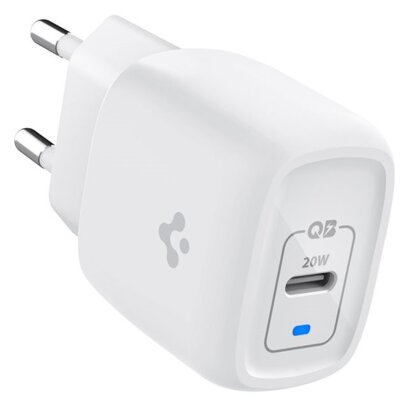 Spigen Ładowarka sieciowa PowerArc ArcStation Pro GaN PE2009EU 20W, USB-C, biała 8809710759497
