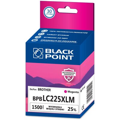 Black Point BPBLC225XLM zamiennik Brother LC-225XLM