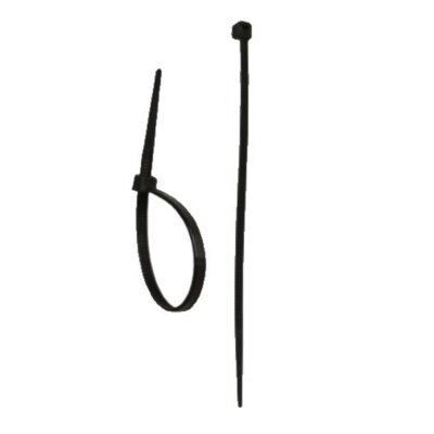Dedra Nylonowe opaski zaciskowe czarne 3,6x200mm 11C36202 Dom001075