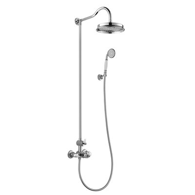 Omnires System prysznicowy natynkowy ARMANCE AM5244 CR CHROM AM5244-CR
