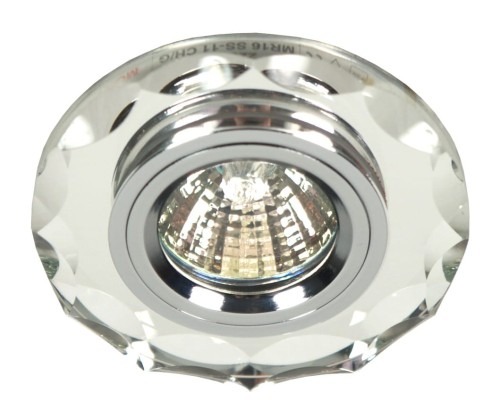 Candellux Podtynkowa halogenowa OPRAWA sufitowa OCZKO SS12 2230613 Chrom transparentny