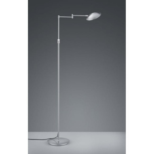 Trio Oświetlenie Leuchten Calcio Lampa Stojąca LED Nikiel matowy, 1-punktowy 422410107