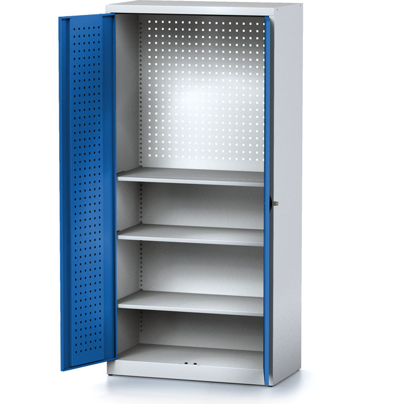 Alfa 3 Szafa warsztatowa MECHANIC, 1950 x 920 x 500 mm, 3 półki, niebieskie drzwi 1262653