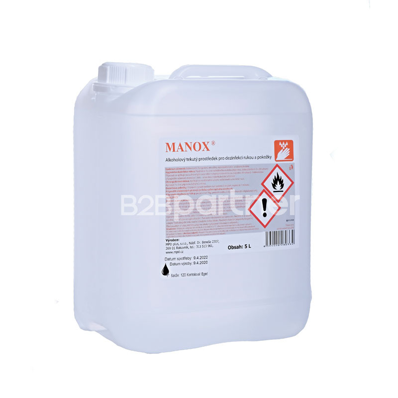 B2B Partner Manox środek do dezynfekcji do rąk 5l 301129