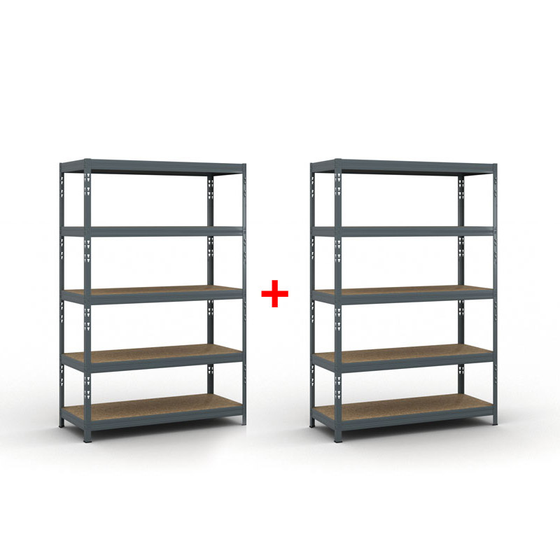 B2B Partner Regał półkowy 1786 x 1200 x 500 mm, nośność 280 kg 1+1 GRATIS 540041