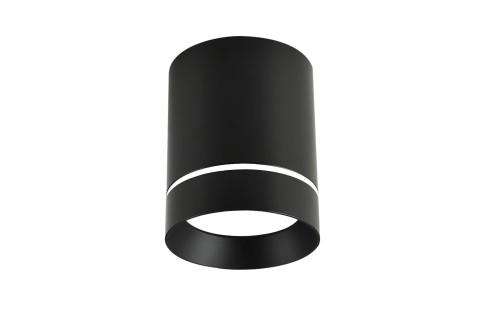 Candellux TUBA LED Czarna wys.10,2cm, śr.7,9cm. GU10 Downlight 2282787 2282787
