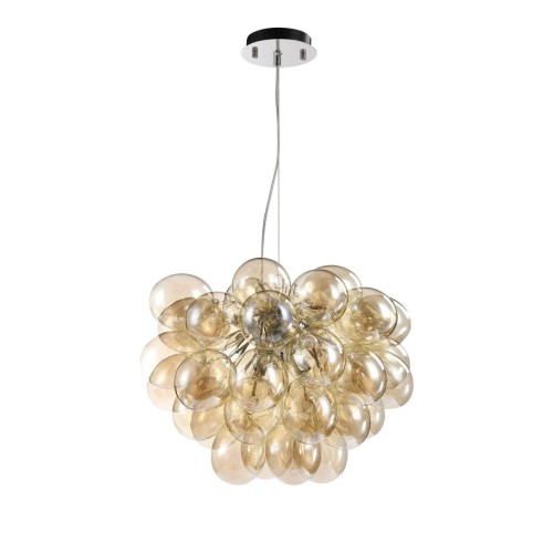 Maytoni Lampa wisząca Balbo w kolorze żółtobrązowym