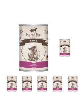 Natural Trail NATURAL TRAIL LAMB 400g karma w puszce dla psów jagnięcina