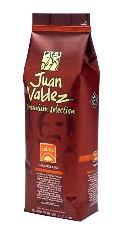 JUAN VALDEZ CAFE Kawa ziarnista Juan Valdez Premium Colina 500g 4097-uniw