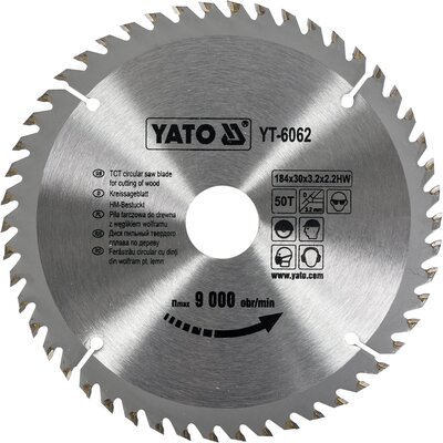 Yato Piła tarczowa 184x50x30 YT-6062