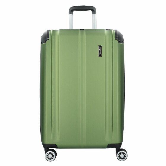 Travelite City M Walizka na 4 kółkach 68 cm grün 073048-80