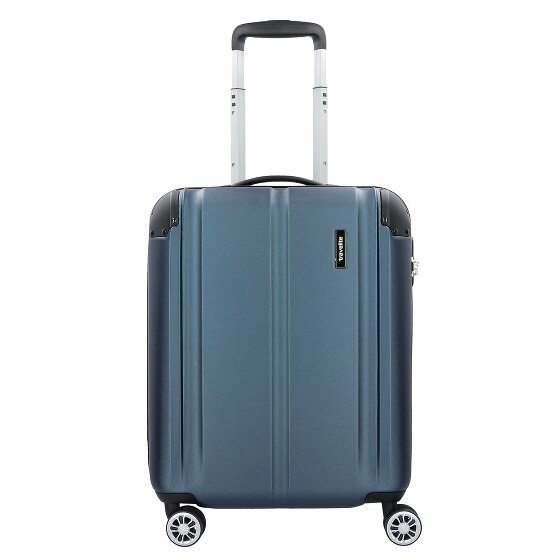 Travelite City S Walizka kabinowa na 4 kółkach 55 cm marine