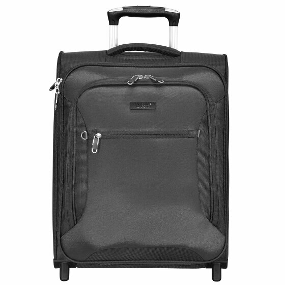 d&n Travel Line 6400 Walizka kabinowa na 2 kółkach 49 cm schwarz I