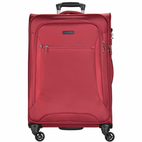 d&n Travel Line 6400 Walizka na 4 kółkach 78 cm bordeaux